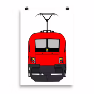 ÖBB Siemens Taurus Poster