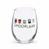 Stemless wine glass Spoorlaar