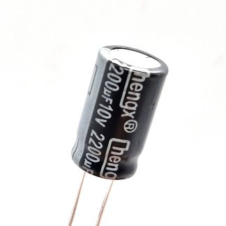Capacitor 2200uF 10V 10 mm x 17 mm (Ø x h) ±20%