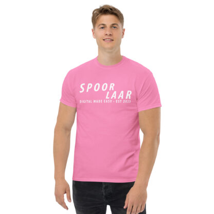 Spoorlaar 'Digital made easy' T-shirt witte tekst - Image 18