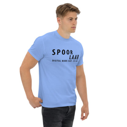 Spoorlaar 'Digital made easy' T-shirt zwarte tekst - Image 6