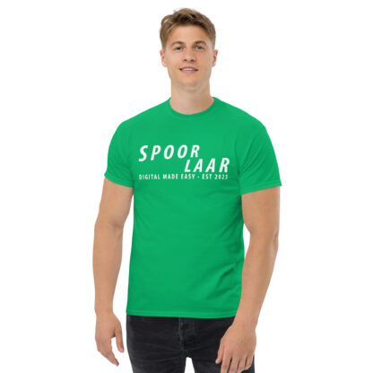 Spoorlaar 'Digital made easy' T-shirt witte tekst - Image 17