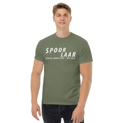 Spoorlaar 'Digital made easy' T-shirt witte tekst - Image 13