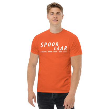 Spoorlaar 'Digital made easy' T-shirt witte tekst - Image 14