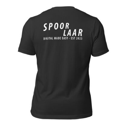 Spoorlaar 'Digital made easy' T-shirt witte tekst premium - Image 5