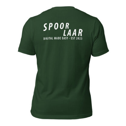 Spoorlaar 'Digital made easy' T-shirt witte tekst premium - Image 9