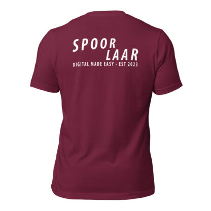 Spoorlaar 'Digital made easy' T-shirt witte tekst premium - Image 7