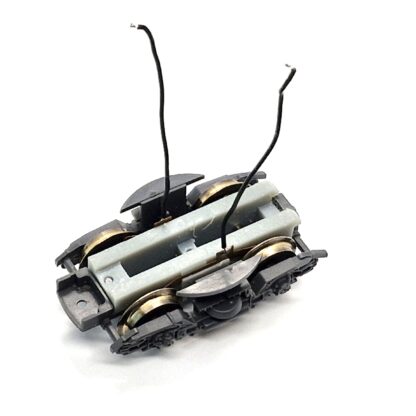 Fleischmann SGM H0 dummy motor bogie frame with power takeoff