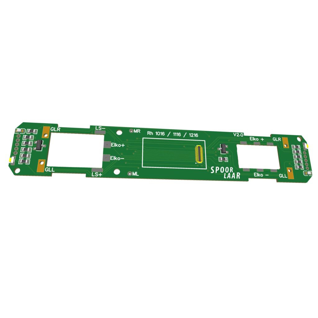 Fleischmann Taurus / Rh 1016 / Rh 1116 / Rh 1216 / BR 182 / BR183 | E24 printplaat upgrade